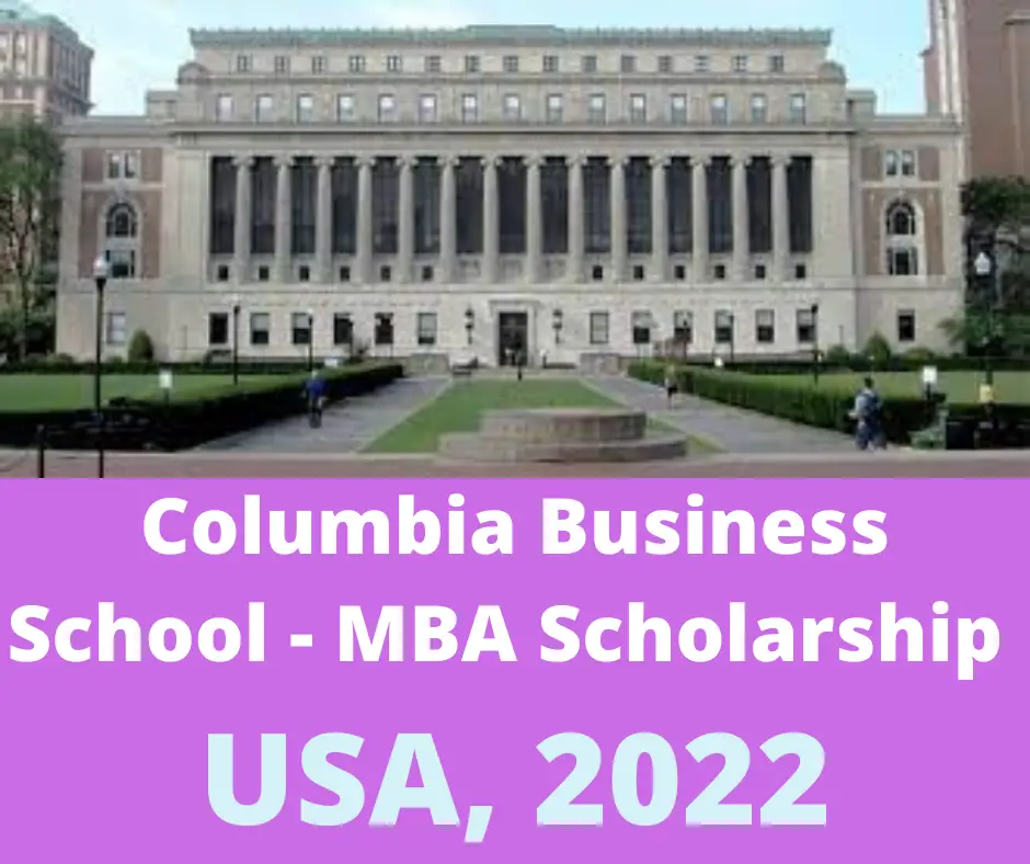 MBA Scholarships for International Students in the USA, 2022
