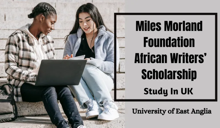 You are currently viewing Miles Morland Foundation African Writers’ Scholarship in UK
