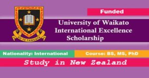 Read more about the article University of Waikato International Excellence Scholarship 2022 for International Students: