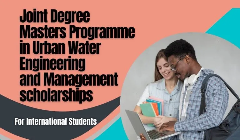 You are currently viewing Joint Degree Masters Scholarships for International Students, 2022