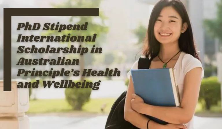 You are currently viewing ACU PhD Stipend International Scholarship in Australian Principle’s Health and Wellbeing, Australia