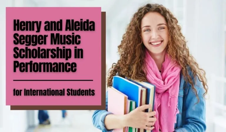 You are currently viewing Henry and Aleida Segger Music International Scholarship in Performance, Canada