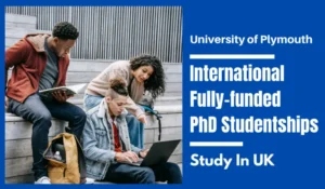 International Fully-funded PhD Studentships in School of Psychology, UK