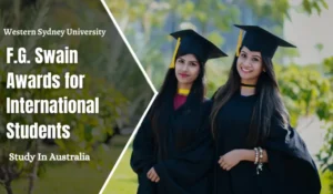 F.G. Swain Awards for International Students in Australia
