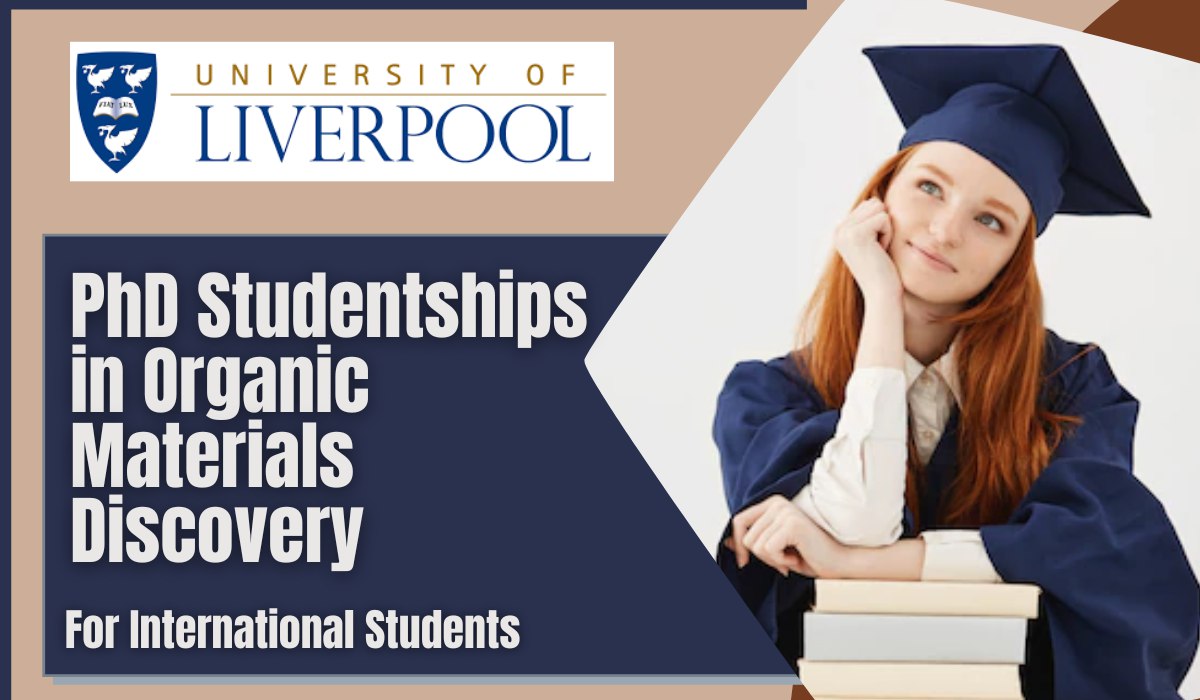 You are currently viewing PhD Studentships in Organic Materials Discovery for International Students in UK
