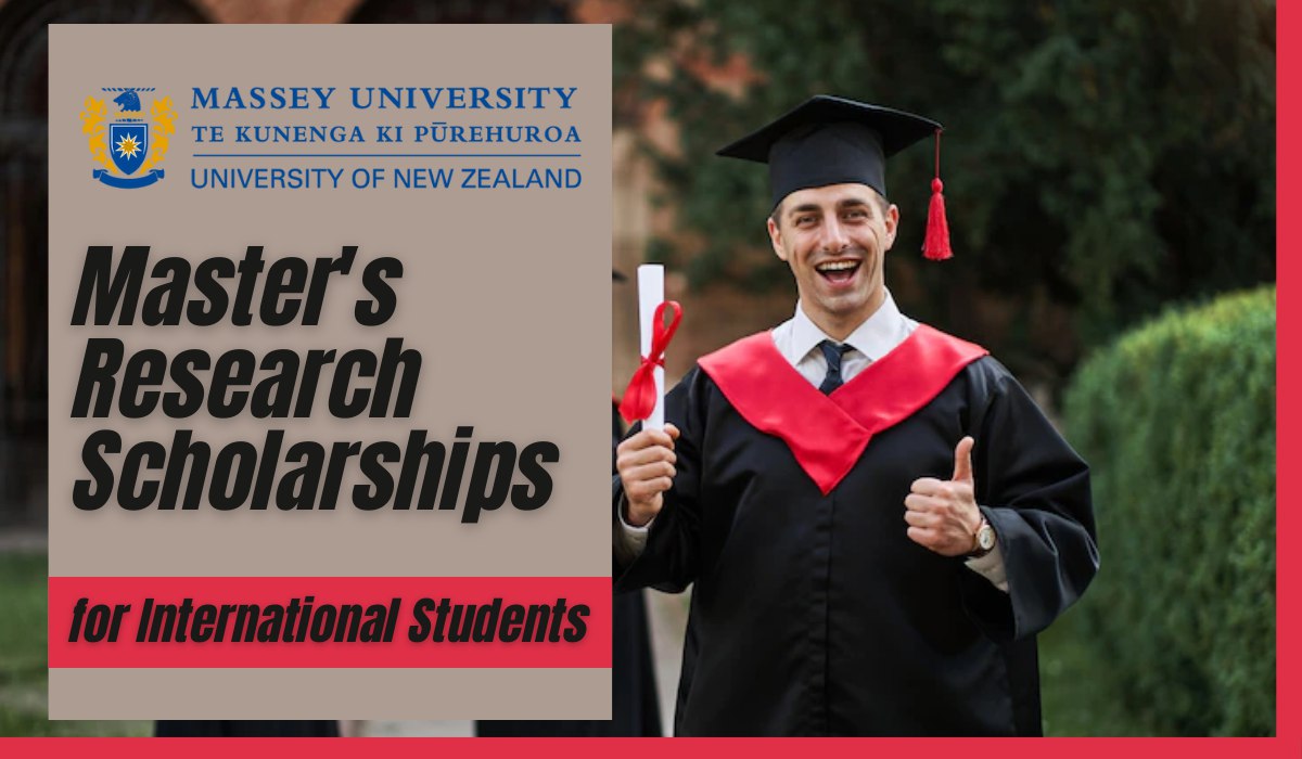You are currently viewing Massey University Master’s Research International Scholarships in New Zealand