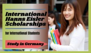 Read more about the article International Hanns Eisler Scholarships in Germany
