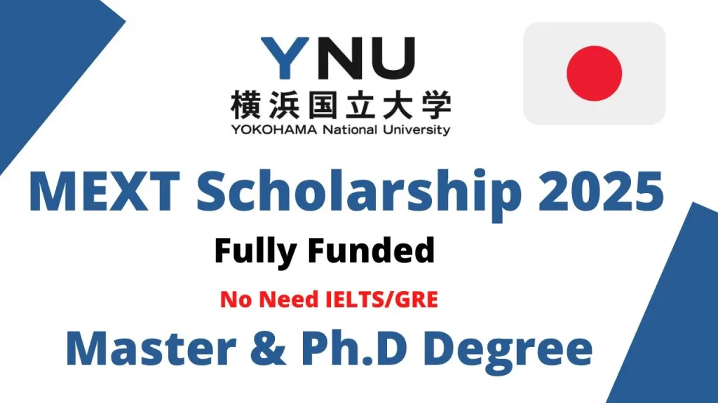 Yokohama National University MEXT Japan Scholarship 2025 (Fully Funded)