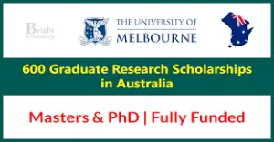 Read more about the article Melbourne Graduate Research Scholarships 2025: Fully Funded Opportunities in Australia for International Students