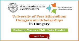 Read more about the article University of Pecs Hungarian Scholarships 2025 in Hungary (Fully Funded)