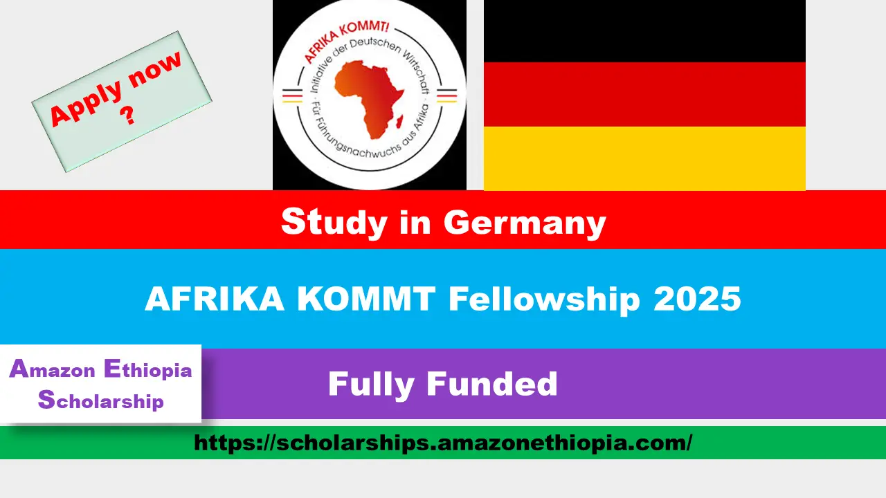 You are currently viewing AFRIKA KOMMT Fellowship 2025 in Germany | Fully Funded